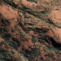 Satellite imagery of Mount Carnarvon, AU