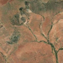 Satellite imagery of Mount Alinerta, AU