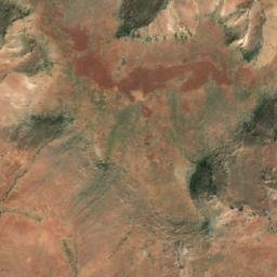 Satellite imagery of Mount Alinerta, AU