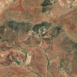 Satellite imagery of Mount Alinerta, AU