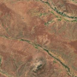 Satellite imagery of Mount Alinerta, AU