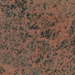 Satellite imagery of Barnard Rocks, AU