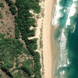 Satellite imagery of Ponta Abril, MZ