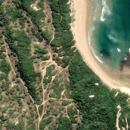 Satellite imagery of Ponta Abril, MZ