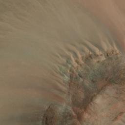 Satellite imagery of Cerros Colorados, AR