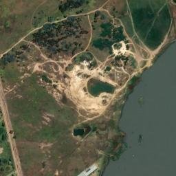 Satellite imagery of PRE 44, BW