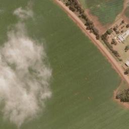 Satellite imagery of MODDER I, BW