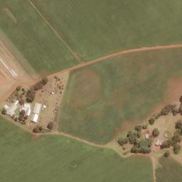 Satellite imagery of MODDER I, BW