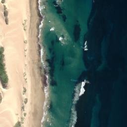 Satellite imagery of Ponta Gomeni, MZ