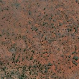 Satellite imagery of Mount Eveline, AU