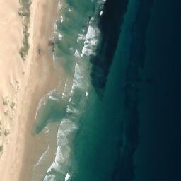 Satellite imagery of Ponta Gomeni, MZ