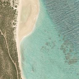 Satellite imagery of Sandy Point, AU
