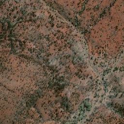 Satellite imagery of Mount Hilda, AU