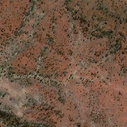 Satellite imagery of Mount Hilda, AU