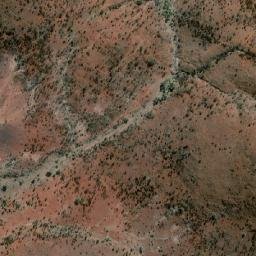 Satellite imagery of Mount Hilda, AU