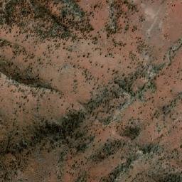Satellite imagery of Mount Hilda, AU