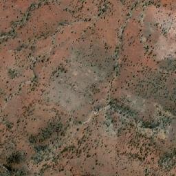 Satellite imagery of Mount Hilda, AU