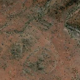 Satellite imagery of Mount Hilda, AU