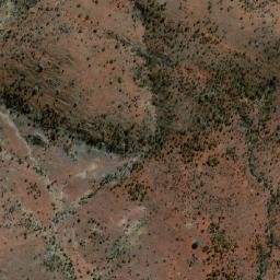 Satellite imagery of Mount Hilda, AU