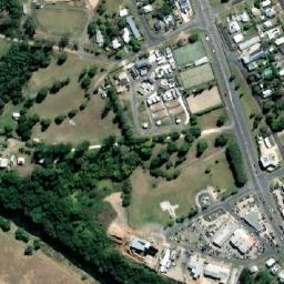 Satellite imagery of Lucknow Hill, AU
