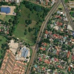 Satellite imagery of DRC BOKSBURG W, BW