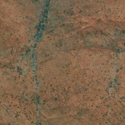Satellite imagery of Ilanyitjanya Hills, AU