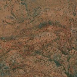 Satellite imagery of Ilanyitjanya Hills, AU