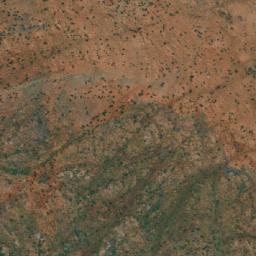 Satellite imagery of Ilanyitjanya Hills, AU