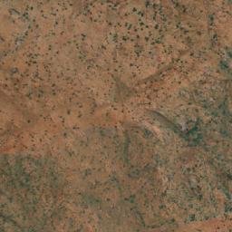 Satellite imagery of Ilanyitjanya Hills, AU