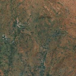 Satellite imagery of Ilanyitjanya Hills, AU