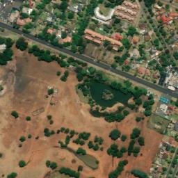 Satellite imagery of DUMP 1 NEW, BW