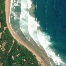 Satellite imagery of Rocha Ulué, MZ