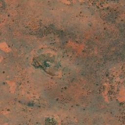 Satellite imagery of Wallaby Rock, AU