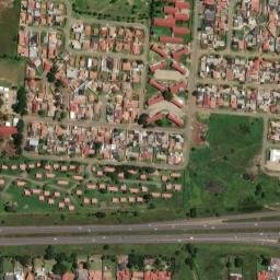 Satellite imagery of VER 70, BW