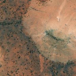 Satellite imagery of Mount Hammersley, AU