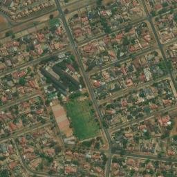 Satellite imagery of LA X, BW