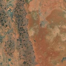 Satellite imagery of Mount Hammersley, AU
