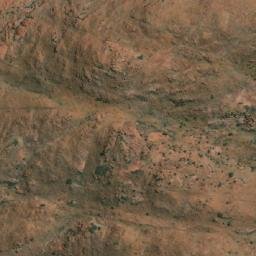 Satellite imagery of Iwanganya Hill, AU