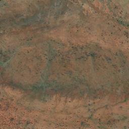 Satellite imagery of Ngalyawatuwaranya Hills, AU