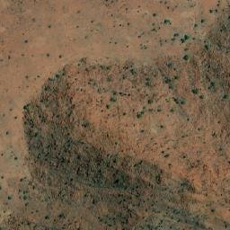 Satellite imagery of Mount Caroline, AU