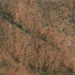 Satellite imagery of Mount Caroline, AU