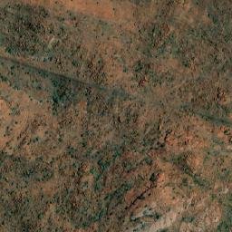 Satellite imagery of Mount Caroline, AU