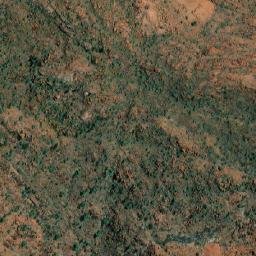 Satellite imagery of Mount Caroline, AU