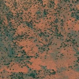 Satellite imagery of Red Hill, AU