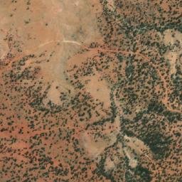 Satellite imagery of Mount Courtney, AU