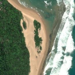 Satellite imagery of Ponta Milibangalala, MZ