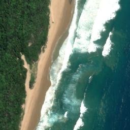 Satellite imagery of Ponta Milibangalala, MZ