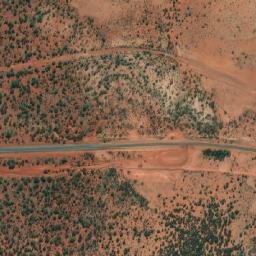 Satellite imagery of Mount Russell, AU