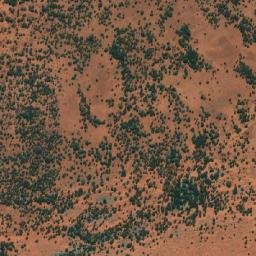 Satellite imagery of Mount Russell, AU