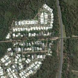 Satellite imagery of Mount Peregian, AU